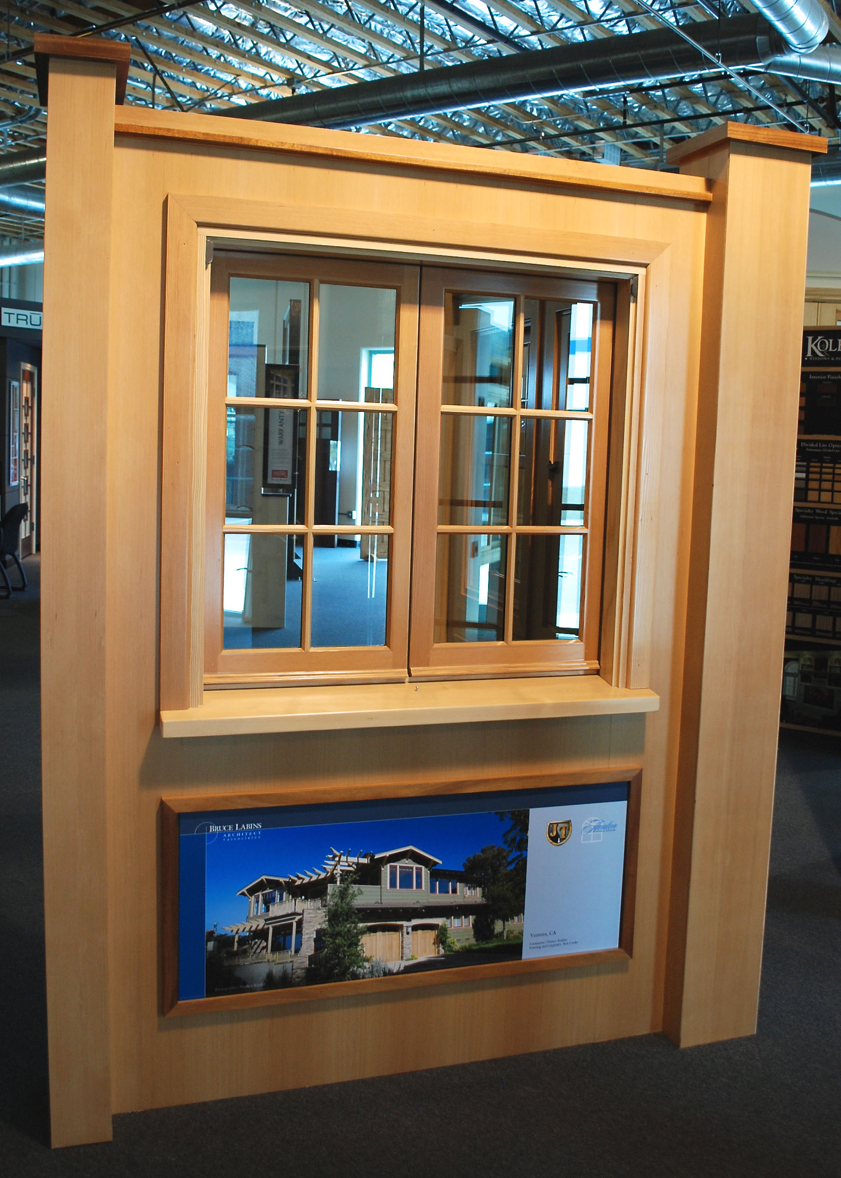 JT Windows Display at Avalon Door & Window